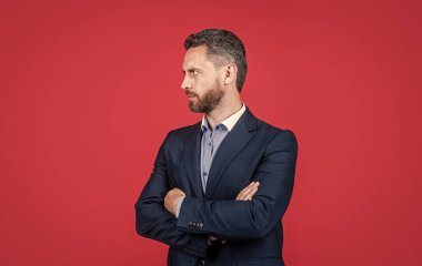 Gerçekten başarılı bir erkek CEO. Patron ve çalışan. Güven ve başarı. Formalite işçisi..