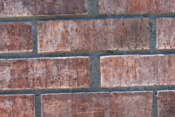 Brązowy Ceglany Tło Cegły Tekstury Powierzchni — Zdjęcie stockowe