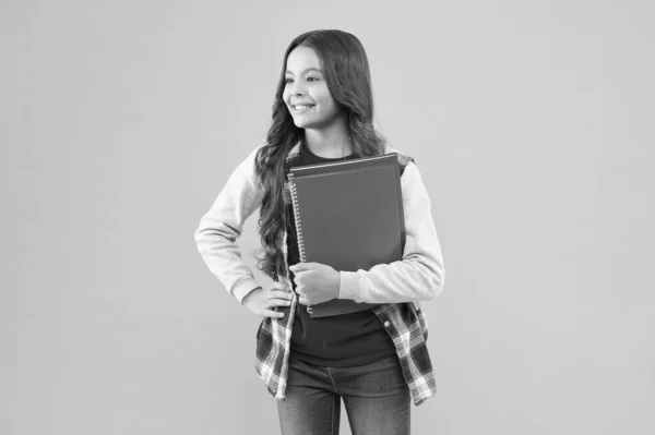 Utbildning Kommer Först Glad Barnbok Grundläggande Utbildning Tillbaka Till Skolan — Stockfoto