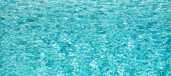 Été Bleu Piscine Fond Eau Avec Des Ondulations — Photo