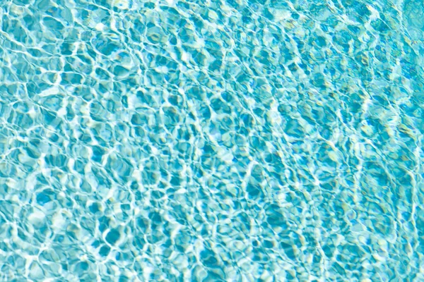 Rippled Water Waves Blue Color Summer Swimming Pool — Photo