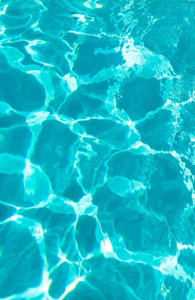 Blauer Hintergrund Des Schwimmbadwassers Mit Wellen Bermudas — Stockfoto