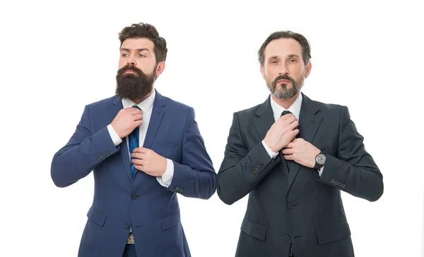 Team Innovators Business Team Business People Concept Men Bearded Wear — Stok fotoğraf