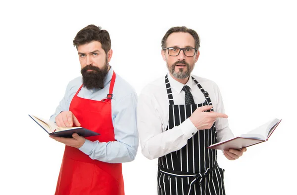 Keine Ahnung Wie Man Essen Zubereitet Kulinarisches Buchkonzept Männer Verantwortlichen — Stockfoto