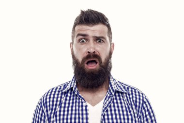 İnanılır gibi değil. Merak ediyorum. Yakışıklı, şaşırmış bir adam. Şaşırmış adam kıllı ve saç stili. Erkek güzeli. Berber kuaförü. Sakallı, şaşırmış adam. Duygusal bir ifade. Şaşırmış yüz..
