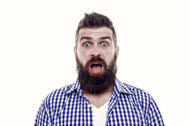 Hadi canım. Merak ediyorum. Yakışıklı, şaşırmış bir adam. Tüylü ve saç stili olan şaşırmış bir adam. Erkek güzeli. Berber kuaför salonu. Sakallı, şaşırmış adam. Duygusal bir ifade. Şaşırmış yüz..