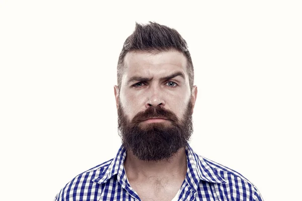 Wąsy Pracują Mieście Trendsetter Hipster Wąsami Izolowane Białym Wąsatego Brodatego — Zdjęcie stockowe