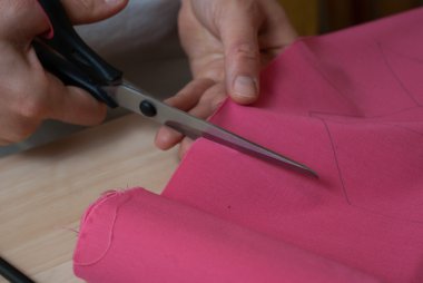 Yorgan imalatı için materyal hazırlama