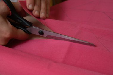 Yorgan imalatı için materyal hazırlama