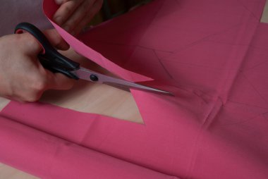 Yorgan imalatı için materyal hazırlama