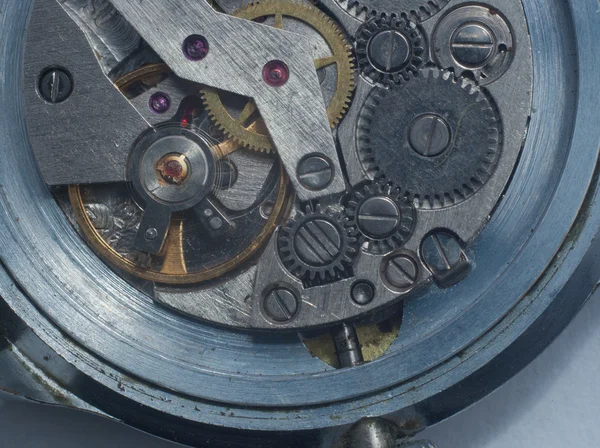 Engrenagens de relógio — Fotografia de Stock