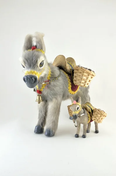 Burros brinquedos — Fotografia de Stock