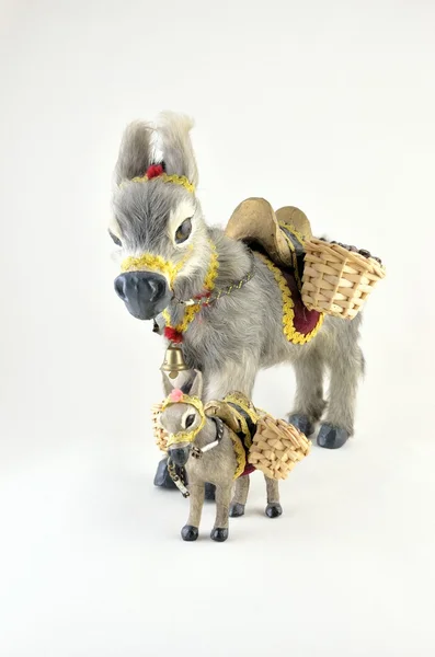 Burros juguetes — Foto de Stock