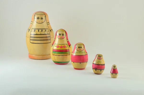 Matryoshka dolls — Stock Photo, Image