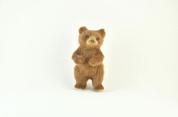 Um urso de pelúcia de brinquedo — Fotografia de Stock