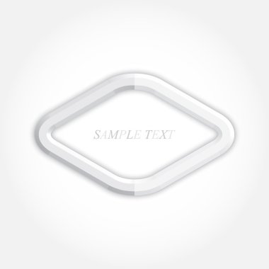 3D arka plan ve dikdörtgen simgesi tasarım, vektör eps10