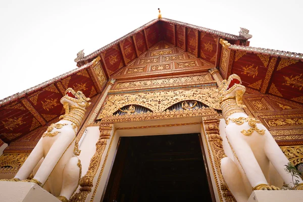 Wat Phrasingha de Chiangrai Tailandia Imagen de archivo