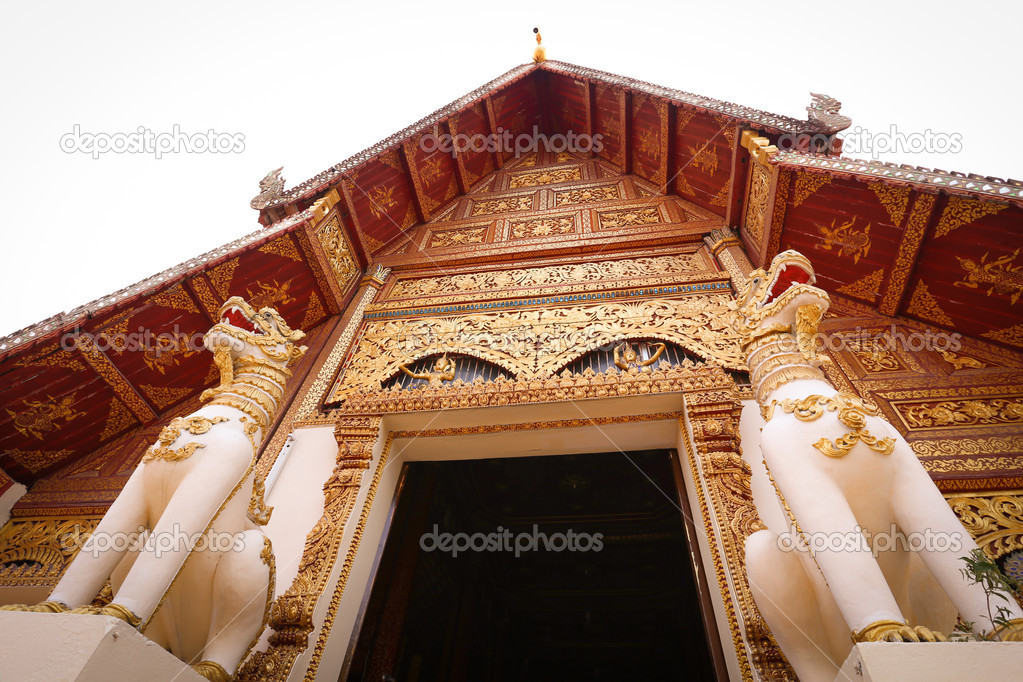 Wat Phrasingha from Chiangrai Thailand
