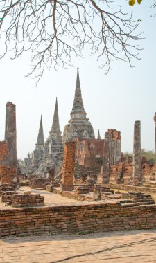 eski tapınak ve ayutthaya, Tayland tapınak tasarımı