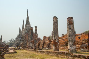 eski tapınak ve ayutthaya, Tayland tapınak tasarımı