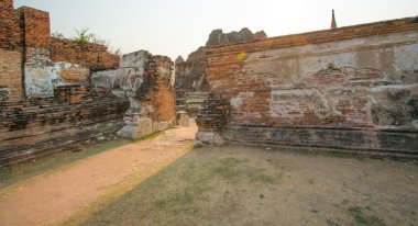 eski tapınak ve ayutthaya, Tayland tapınak tasarımı