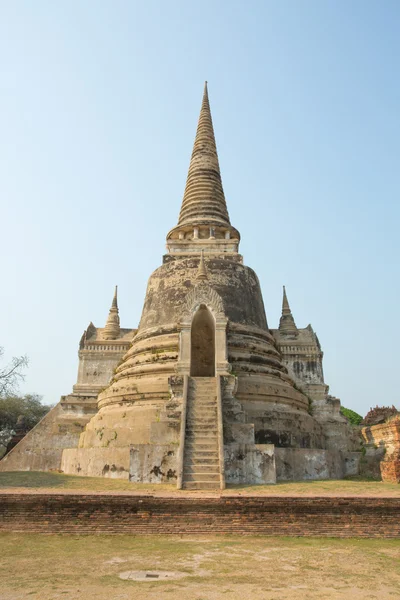 Den gamla tempel och design av templet i ayutthaya, thailand — Stockfoto