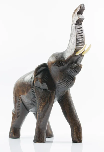 Isolering modell elefant — Stockfoto