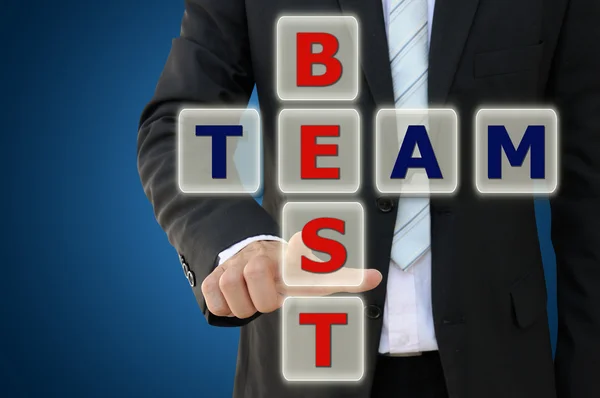 Best team for teamwork concept — Stock Photo, Image