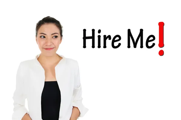 Recruitment for human resources management concept — Stock Photo, Image