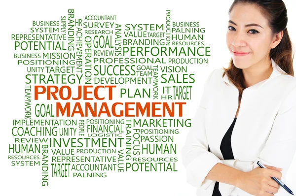 Cómo lograr la gestión de proyectos para el concepto de negocio —  Fotos de Stock