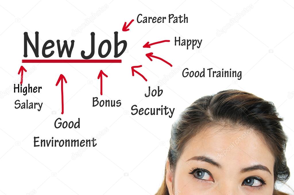 New Job for recruitment concept