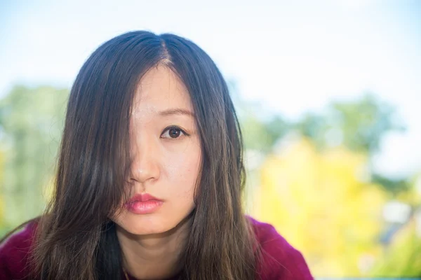 Depressieve vrouw — Stockfoto