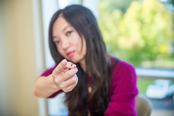 Angry woman — Stock Photo, Image