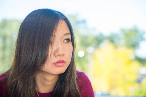 Depressieve vrouw — Stockfoto