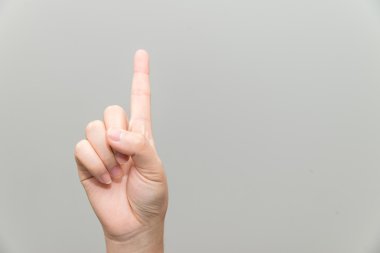 el ile bir parmak kadar