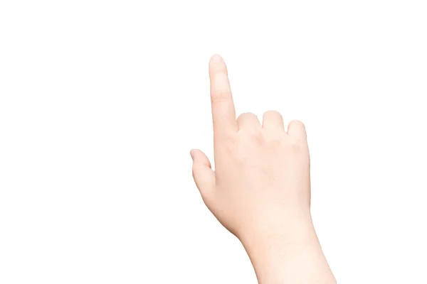 bir parmak işaret ver