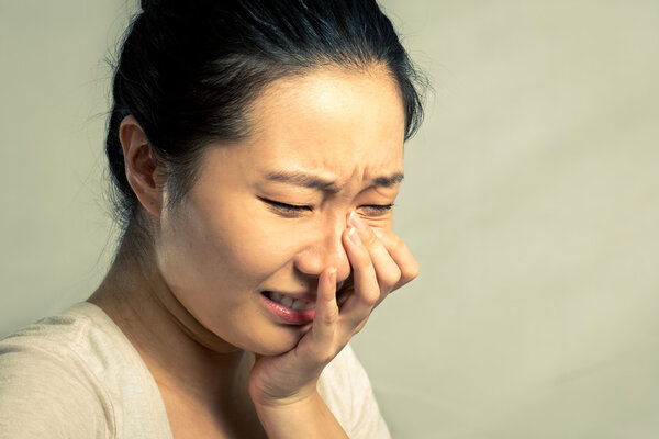 Портрет плачущей женщины
