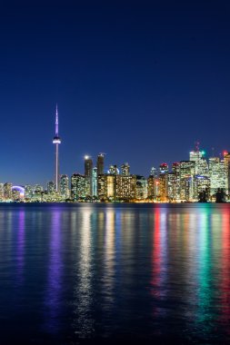 gece sahne şehir toronto