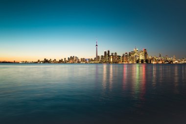 gece sahne şehir toronto