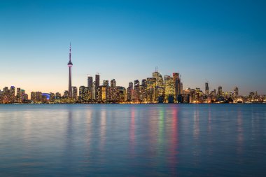 gece sahne şehir toronto