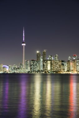 gece sahne şehir toronto
