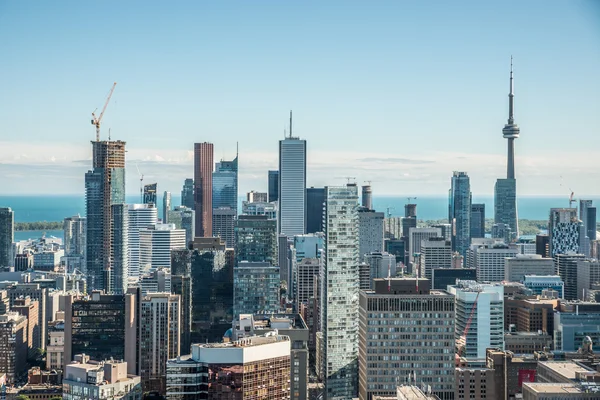 Vacker utsikt över downtown toronto — Stockfoto