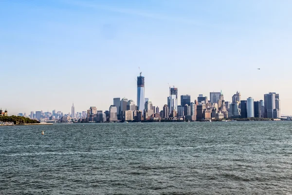 Cityscape view of lower New York City — Stock Photo, Image