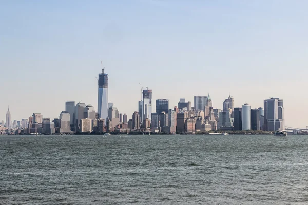 Vista da paisagem urbana da baixa de Nova York — Fotografia de Stock