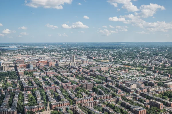 Cityscape weergave van de binnenstad van boston — Stockfoto