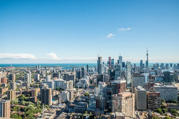 Vista panorâmica do centro de Toronto — Fotografia de Stock