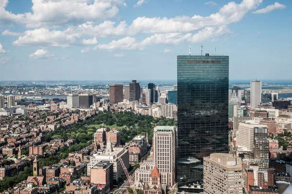 Cityscape downtown görünümünü boston — Stok fotoğraf