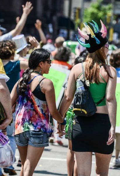 Minneapolis, mn, lgbt gurur geçit 2013 — Stok fotoğraf