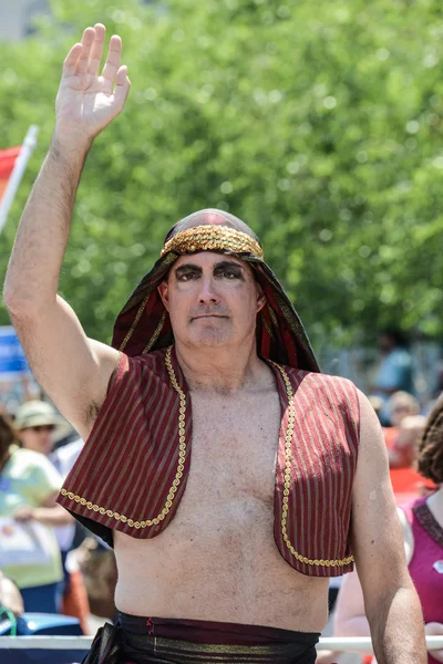 Minneapolis, MN, ЛГБТ Pride Parade 2013 — стоковое фото