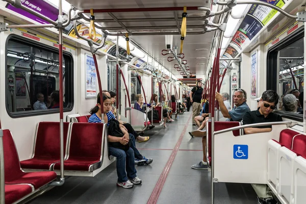 Interior of Toronto subway — Stock Photo, Image